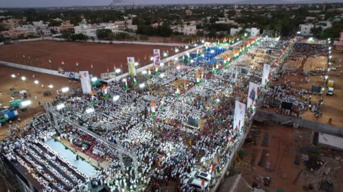 வாக்கு திருடனே பதவி விலகு என்ற முழக்கத்தை முன்வைத்து மாபெரும் வாக்கு அதிகார மாநாடு