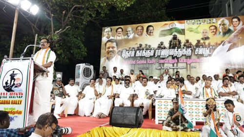 தேசம் காக்கும் ராணுவத்துக்கு சல்யூட் - திருச்சி 
