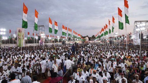 வாக்கு திருடனே பதவி விலகு என்ற முழக்கத்தை முன்வைத்து மாபெரும் வாக்கு அதிகார மாநாடு