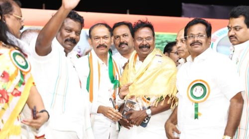 வாக்கு திருடனே பதவி விலகு என்ற முழக்கத்தை முன்வைத்து மாபெரும் வாக்கு அதிகார மாநாடு