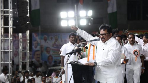 வாக்கு திருடனே பதவி விலகு என்ற முழக்கத்தை முன்வைத்து மாபெரும் வாக்கு அதிகார மாநாடு