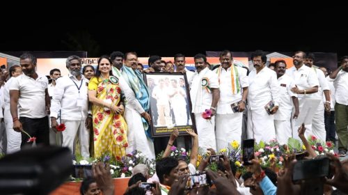 வாக்கு திருடனே பதவி விலகு என்ற முழக்கத்தை முன்வைத்து மாபெரும் வாக்கு அதிகார மாநாடு