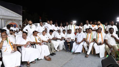 வாக்கு திருடனே பதவி விலகு என்ற முழக்கத்தை முன்வைத்து மாபெரும் வாக்கு அதிகார மாநாடு