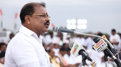 வாக்கு திருடனே பதவி விலகு என்ற முழக்கத்தை முன்வைத்து மாபெரும் வாக்கு அதிகார மாநாடு