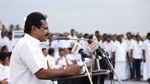 வாக்கு திருடனே பதவி விலகு என்ற முழக்கத்தை முன்வைத்து மாபெரும் வாக்கு அதிகார மாநாடு